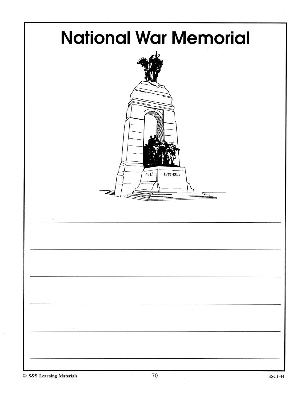 Remembrance day grades kindergarten to