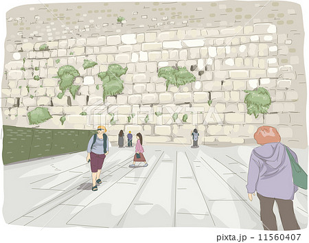 Kotel cartoon clipart illustrations