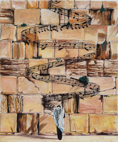 Kol nidrei at the kotel art mayim fine art