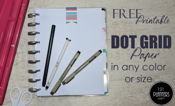 Free printable dot grid paper dotted paper