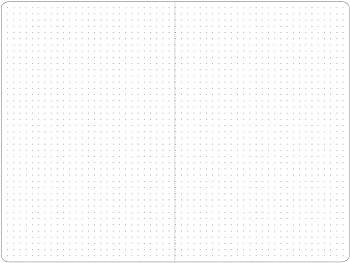 Xyark large dot grid notebook journals bulk with thick dotted grid paper pages x inch position diary subject notebooks planner for travelers students office kraft journal set pack