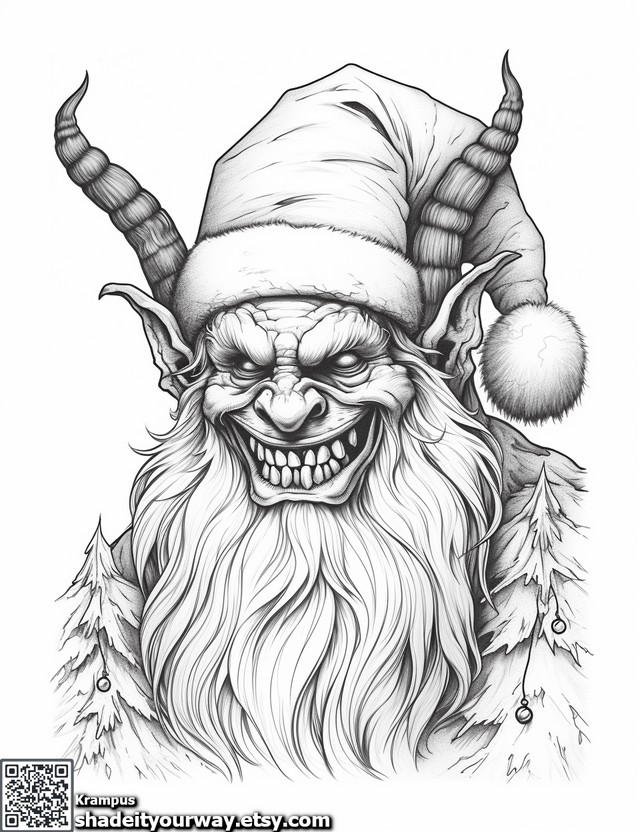 Krampus rcoloringpages