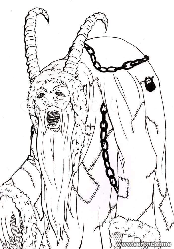Krampus art amino