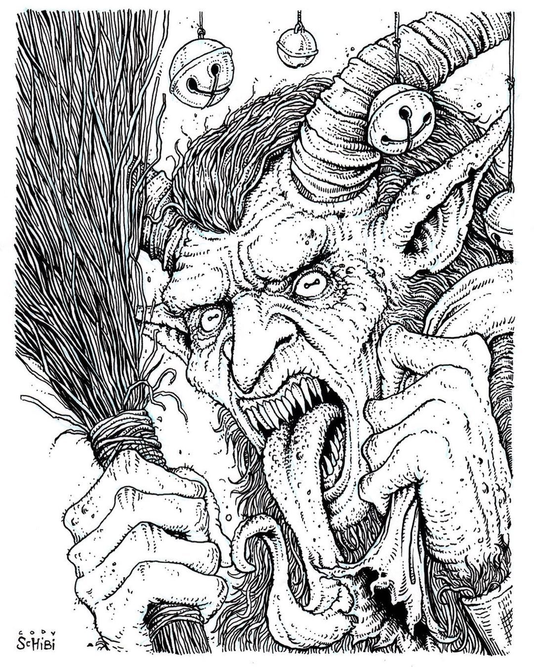 Drawing a blank â heres yet another krampus there will be more
