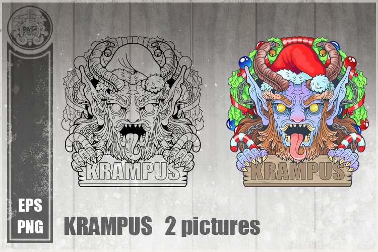 Christmas monster krampus