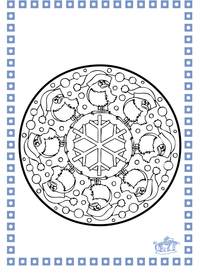 Coloring sheets winter
