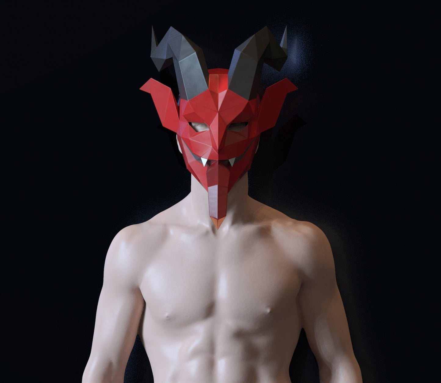 Krampus mask â wonder ming studio