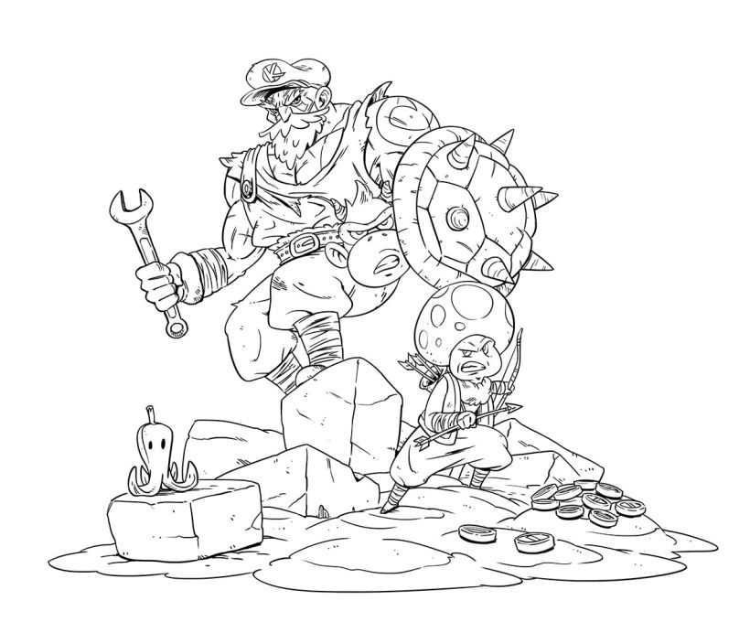Kratossuper mario