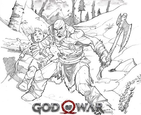 God of war luminus art studio by chahine ladjouze in luminusart studios artist ic art gallery room