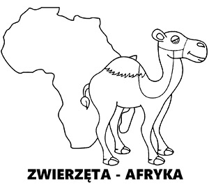 Zwierzäta kolorowanki ze zwierzätami do druku