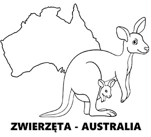 Zwierzäta kolorowanki ze zwierzätami do druku