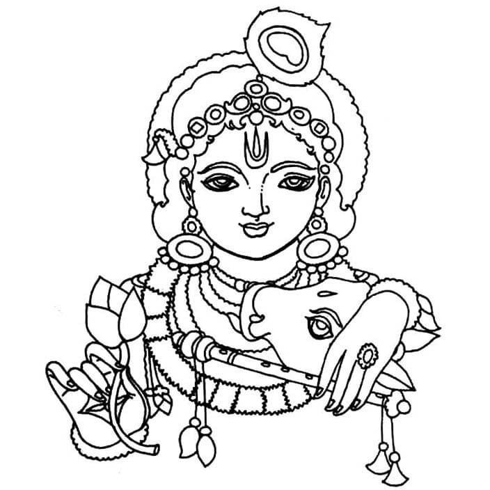 Krishna coloring pages coloring pages online coloring pages online coloring