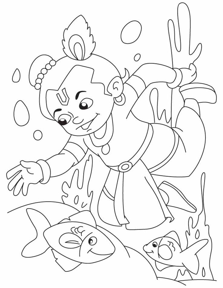 Pics of lord krishna coloring pages sketch coloring page coloring pages art drawings for kids god art