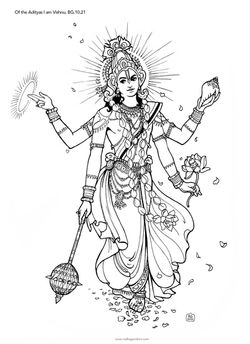 Colouring pages radhe gendron