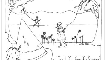 Free calendar coloring book