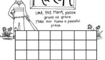 Free calendar coloring book