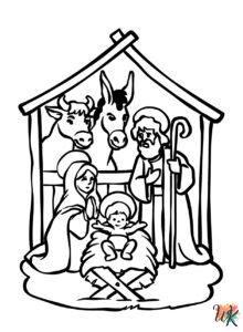 Nativity coloring pag em pãginas para colorir natal denho de prepio artanatos bãblicos