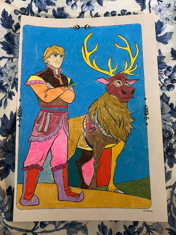 Frozen kristoff and sven hand