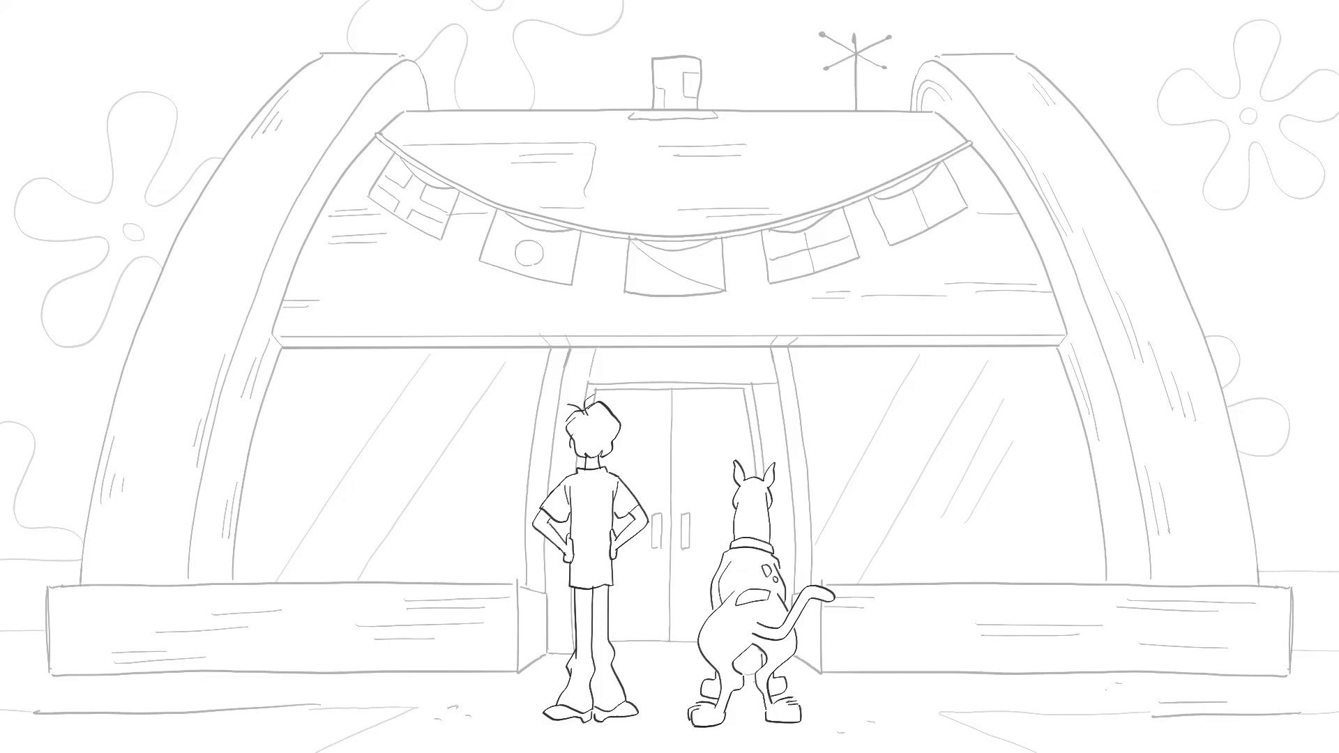 Liz and ivy on x shaggy scooby go to the krusty krab httpstcoqbkqyhns x
