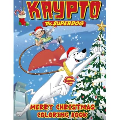 Krypto the superdog christmas coloring book