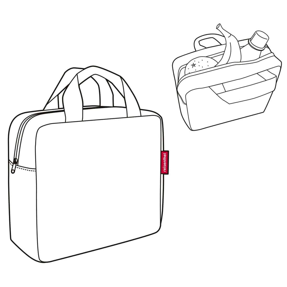 Reisenthel foodbox iso s liter kãletaske sort
