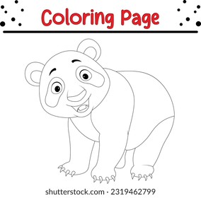 Panda coloring page images stock photos d objects vectors