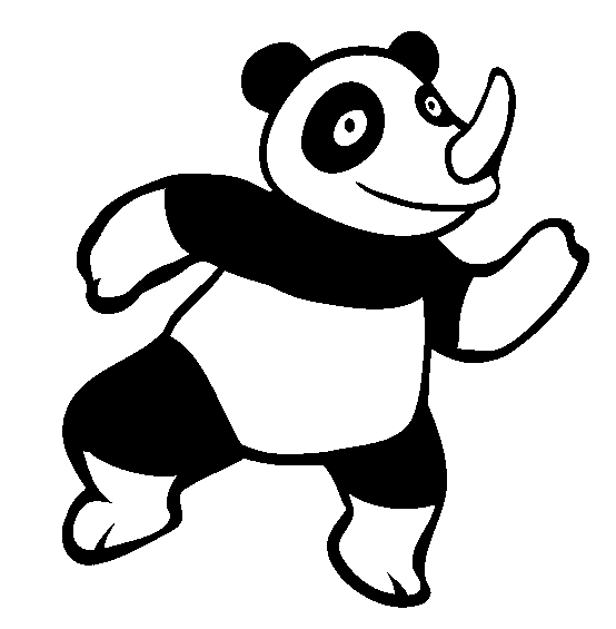 Panda coloring
