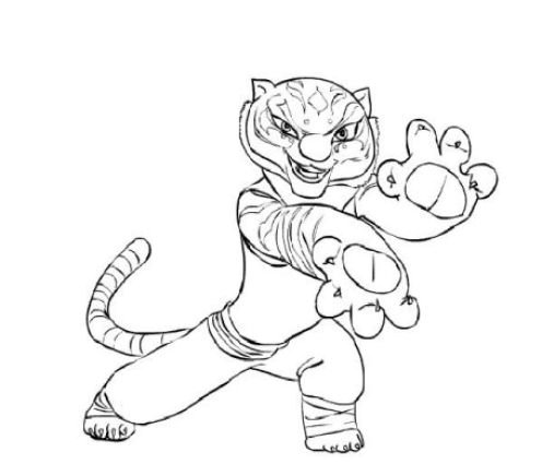 Kung fu panda coloring pages minister coloring