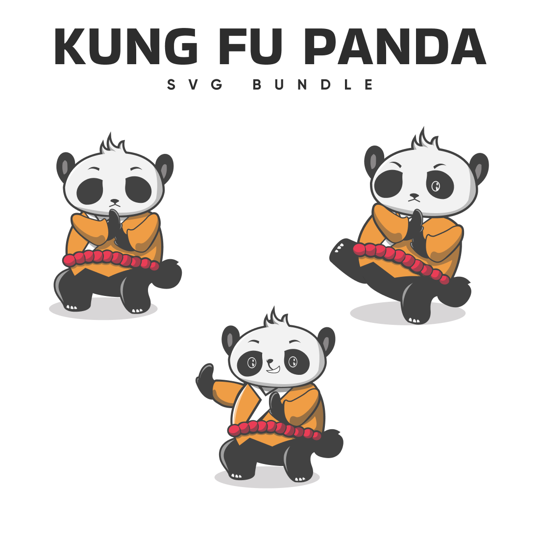 Kung fu panda svg designs â