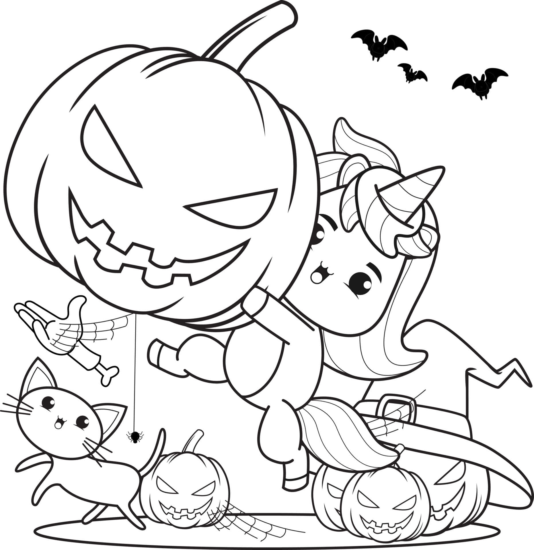Halloween coloring pictures