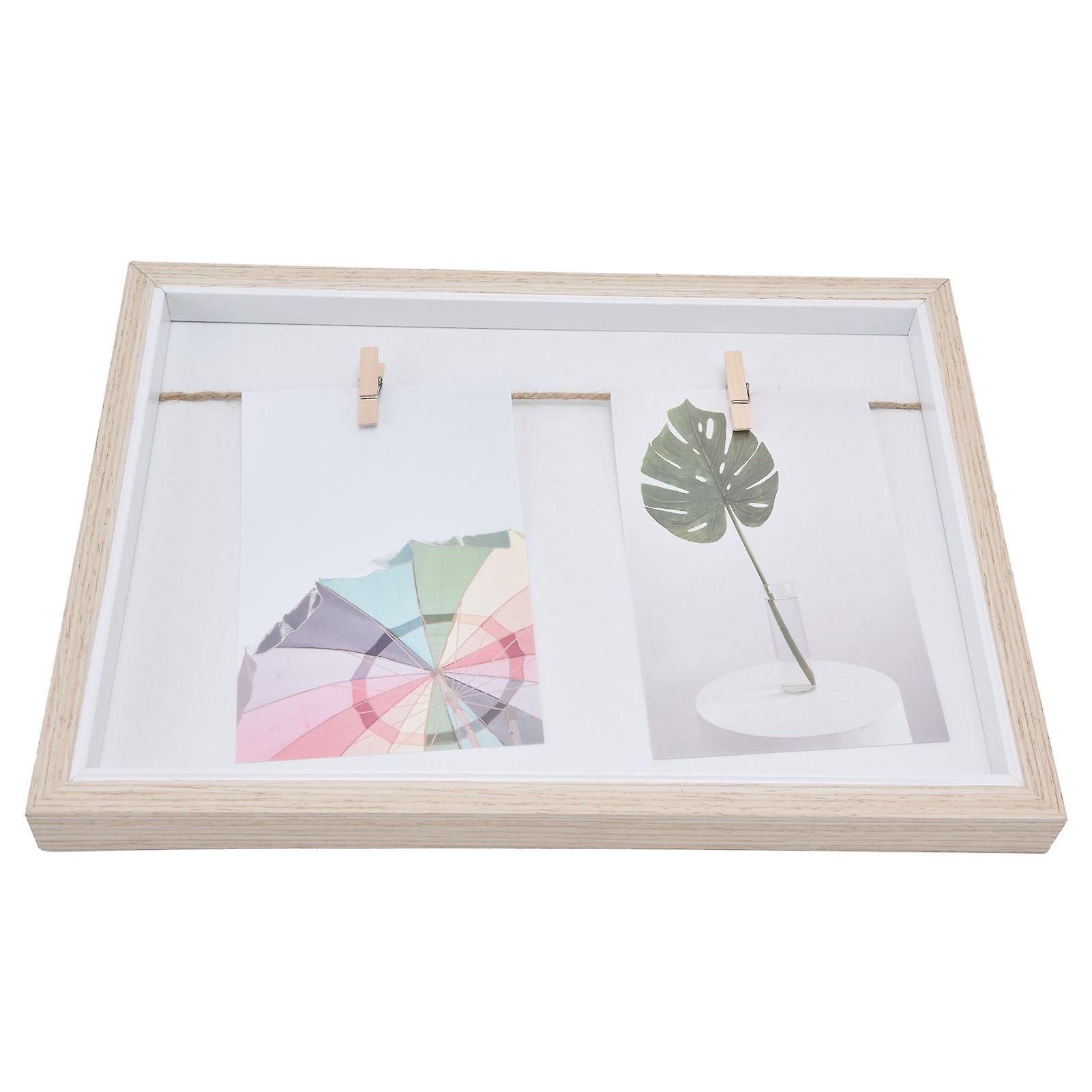 Modern wood color photo frame innovative decorative picture frame for home ofce birthday