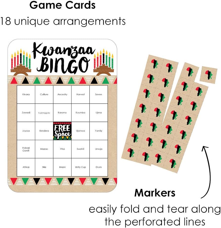 Big dot of happiness happy kwanzaa