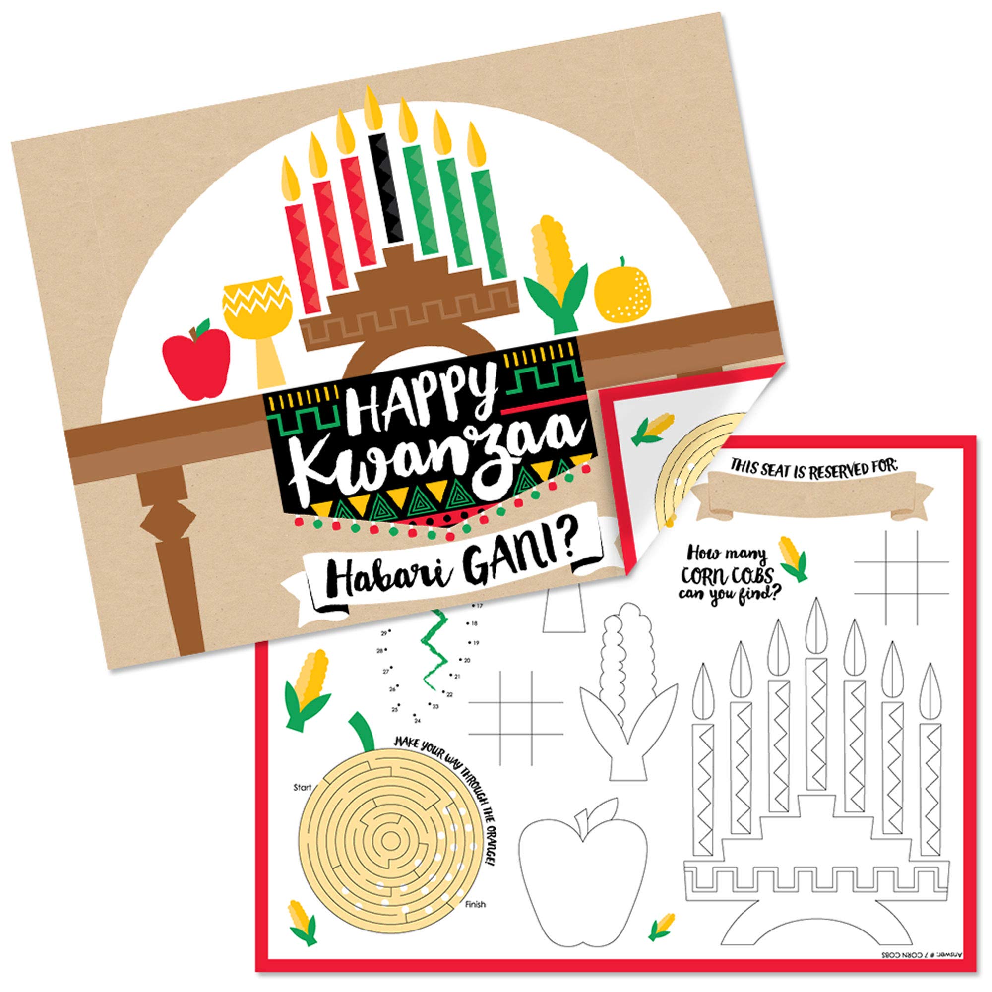 Big dot of happiness happy kwanzaa