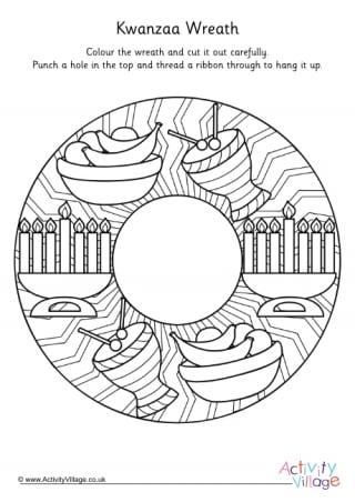Kwanzaa louring pages