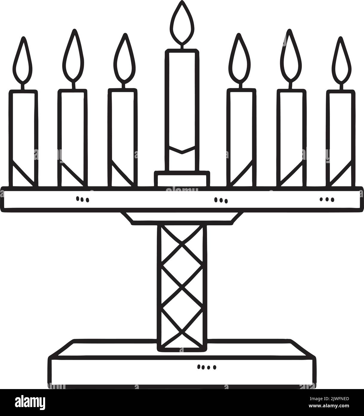 Kwanzaa kinara hi