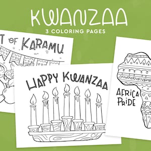Kwanzaa printables