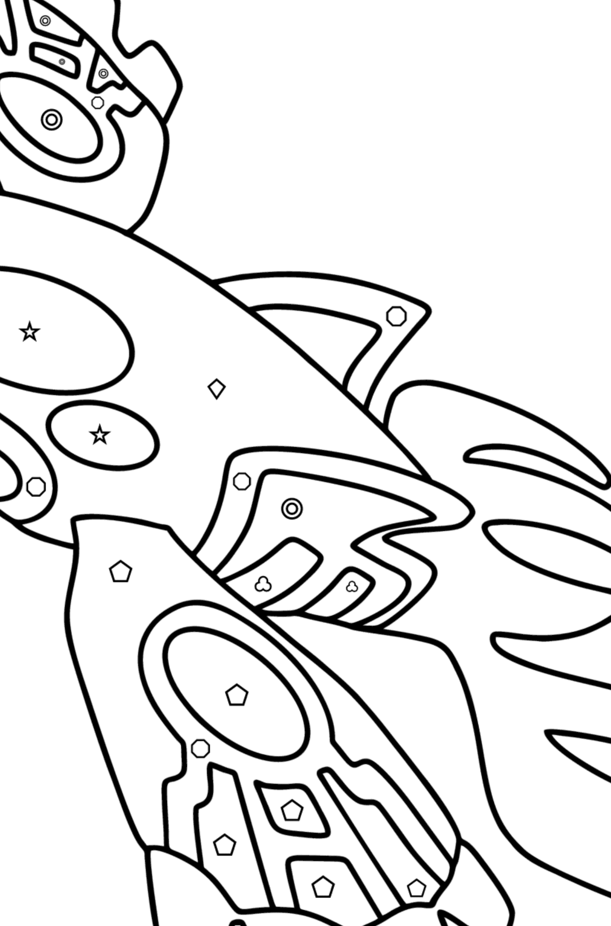Coloring page pokemon go kyogre â online and print for free