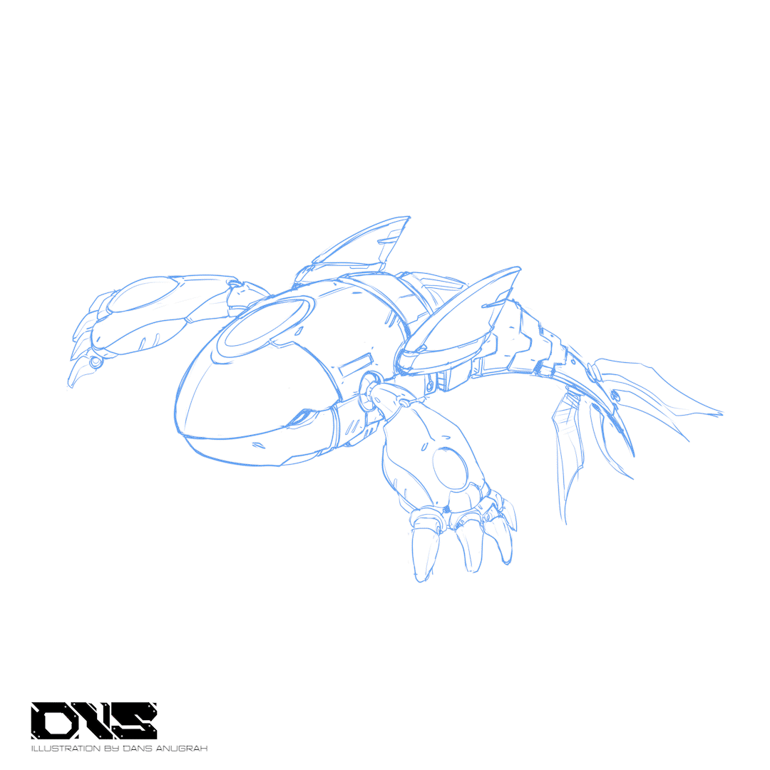 Mecha kyogre process i draw oc rpokemon