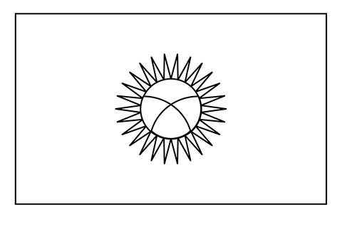 Flag of kyrgyzstan emoji coloring page free printable coloring pages