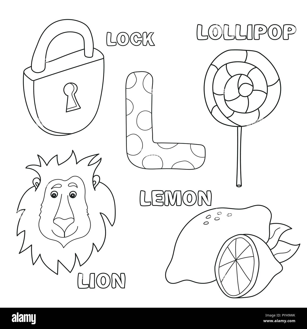 Alphabet letter with alphabet letters l pictures of the letter