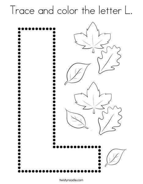 Trace and color the letter l coloring page letter l crafts preschool letters letter a crafts