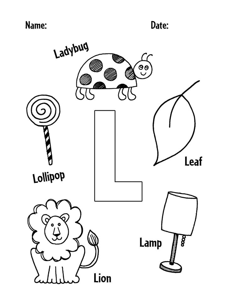 Free letter l worksheets for preschool â the hollydog blog letter l worksheets letter worksheets for preschool preschool letters