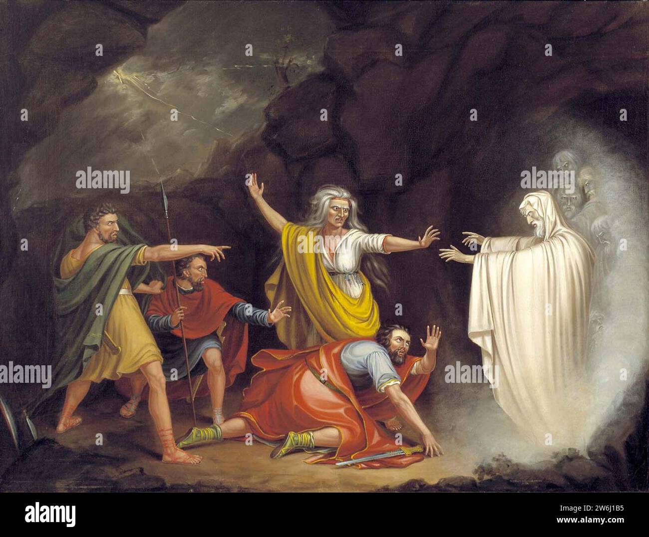 Saul y la bruja de endor fotografãas e imãgen de alta roluciãn