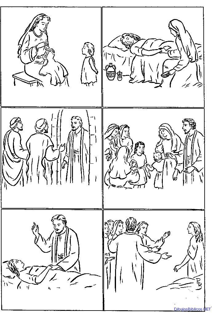 Dorcas coloring page download la hija de jairo actividades de la escuela dominical manualidades para escuela dominical