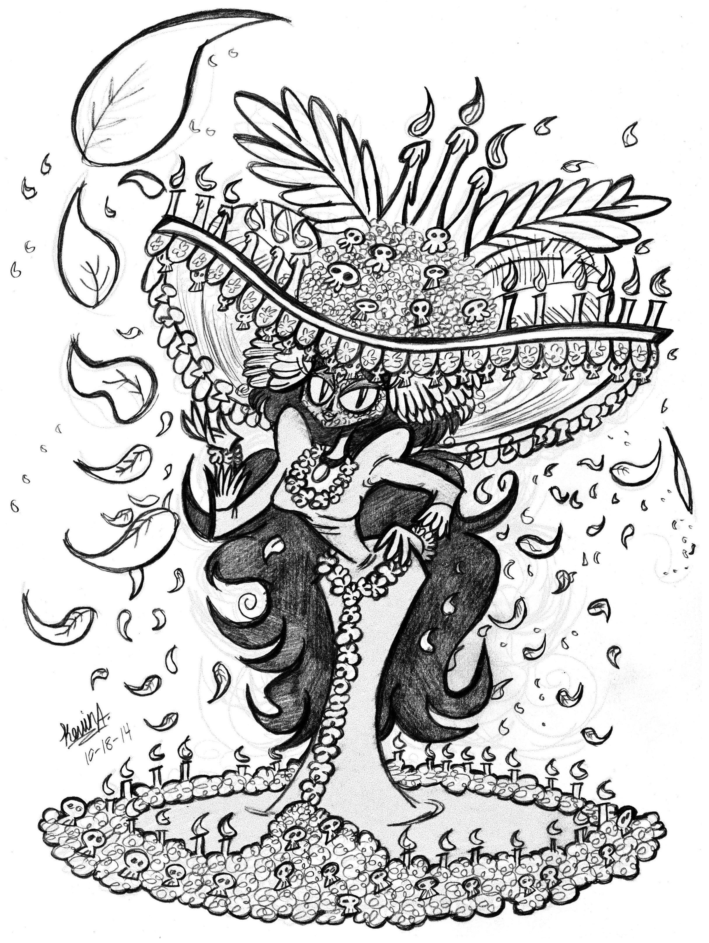 La muerte by eeyorbstudios on