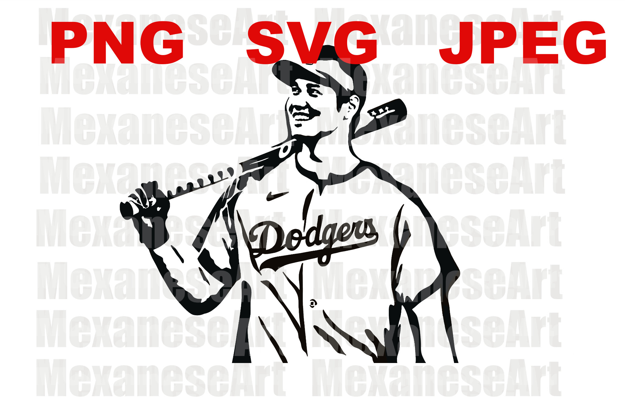 Dodger stencil