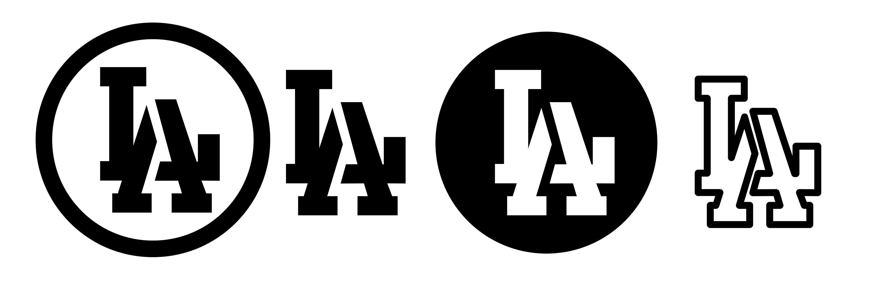 Dodgers stencil