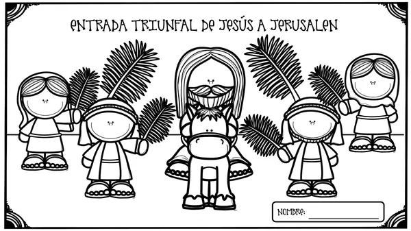 Imprimibles para semana santa