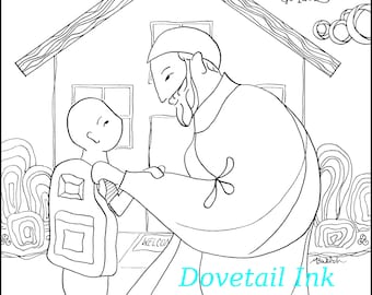 Printable saint vincent de paul quote art catholic coloring page for all ages homeschool re rcia or retreat activity