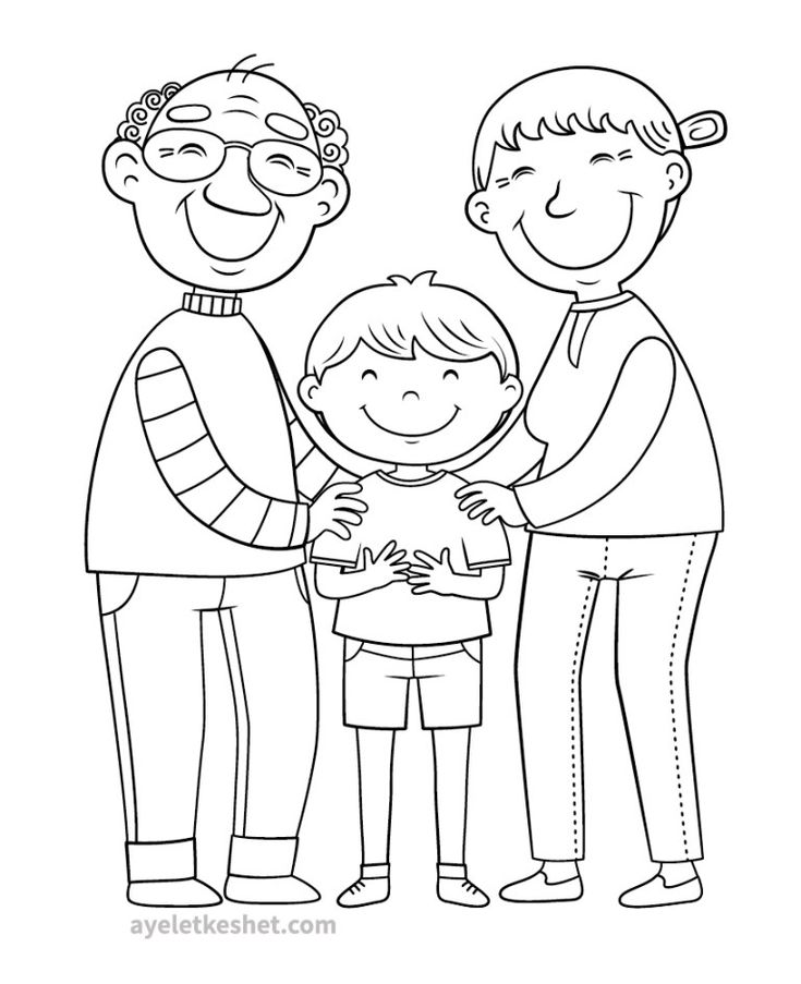 Free coloring pages about family that you can print out for your kids family coloring pages family coloring birthday coloring pages